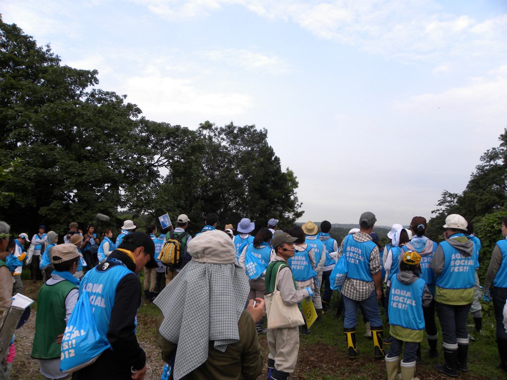 AQUA SOCIAL FES!! 2012 PROGRAM17 みんなの鶴見川流域プロジェクト 第４回　初夏の源流保水の森でアレチウリ退治とホタル観察会