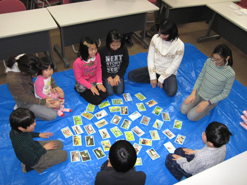 ライジャケ隊のみんなで生きものカルタ大会！